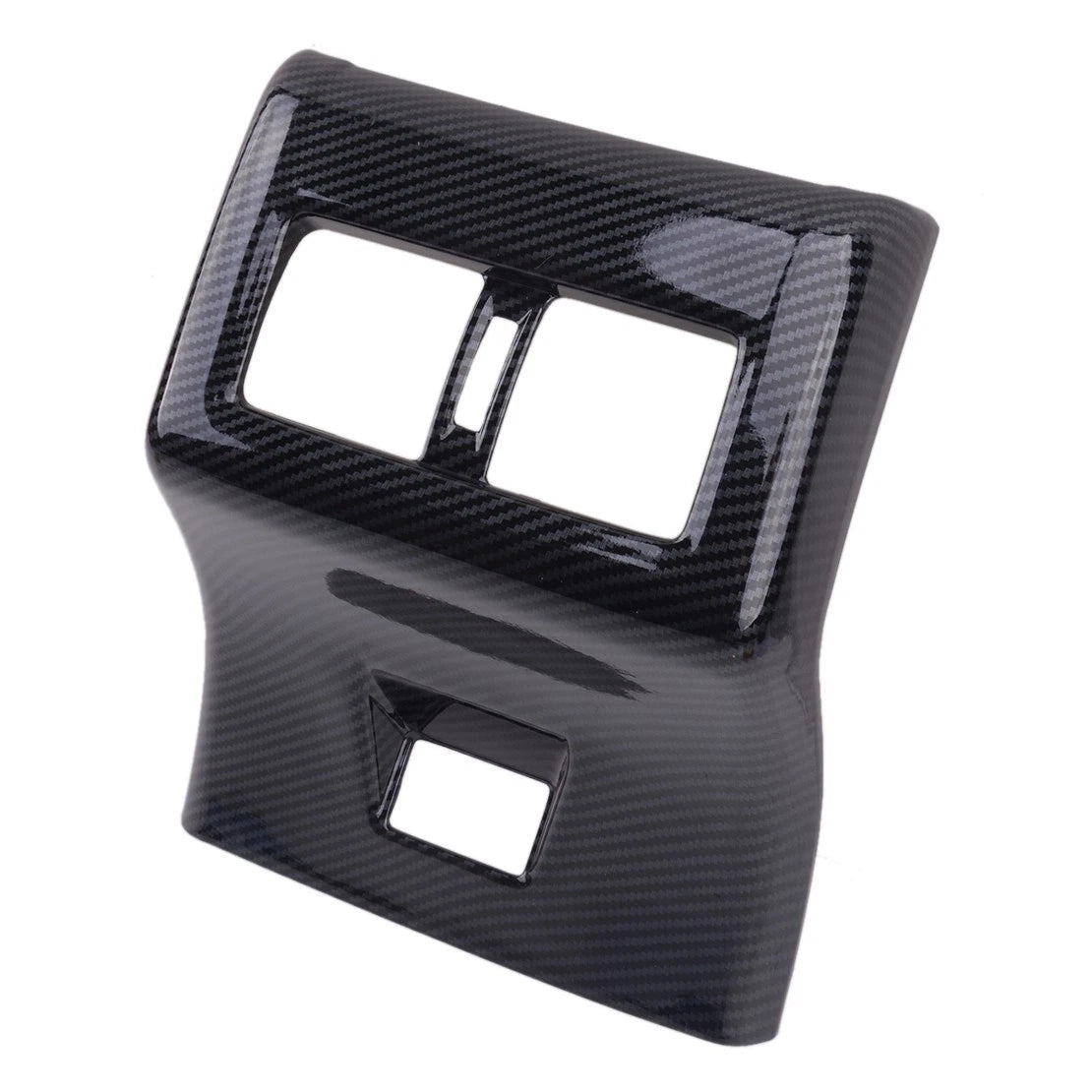 Carbon Fiber ABS Armrest Rear Vent Outlet Cover for Toyota Camry (2018-2020)