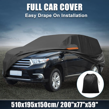 Waterproof 210D-PU Oxford Car Cover for Toyota Highlander (2014-2023)