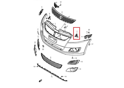 Bumper Bracket for Suzuki Swift (2011-2017)