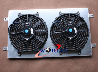 Aluminum Shroud for Chevy HQ HJ HX HZ 253 & 308 V8 with Thermo Fans