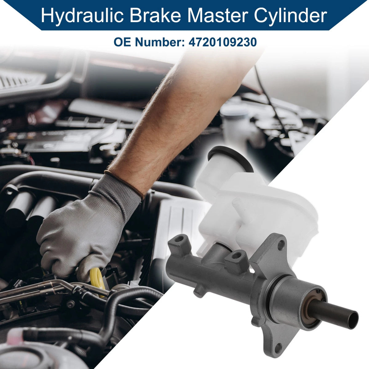 Brake Master Cylinder with Reservoir for Toyota Hilux (2005–2016)