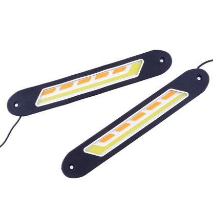LED Daytime Running Light Strip DRL Fog Turn Signal Lamp for Universal Vehicles