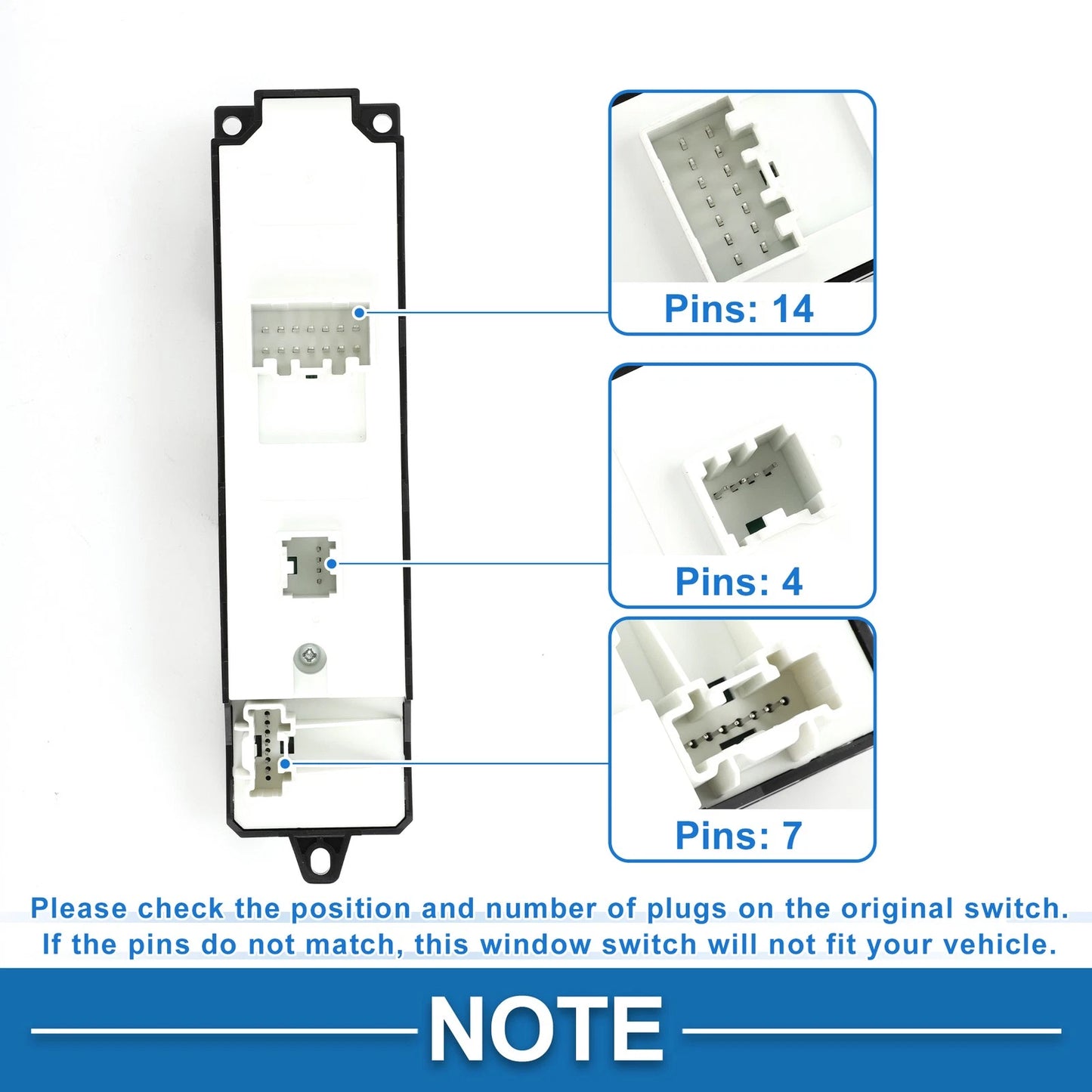 Power Window Switch for Mazda 6 (2003-2008)