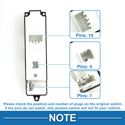 Power Window Switch for Mazda 6 (2003-2008)