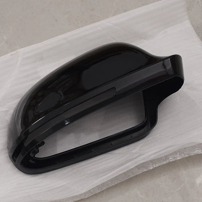 Right Rearview Mirror Cover Cap Glossy Black for Audi A3 A4 A5 S5 RS3 RS4 RS5