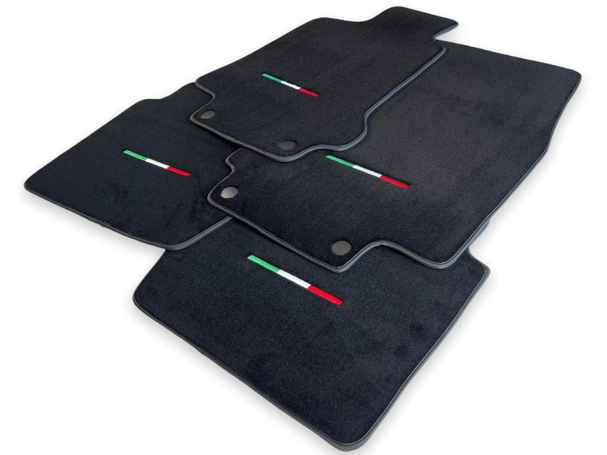 Floor Mats for Maserati GranTurismo Black Carpets LHD (2007-2020)
