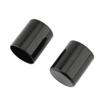 Black Docking Hardware Point Cover for Harley Sportster XL883, Touring, Road King