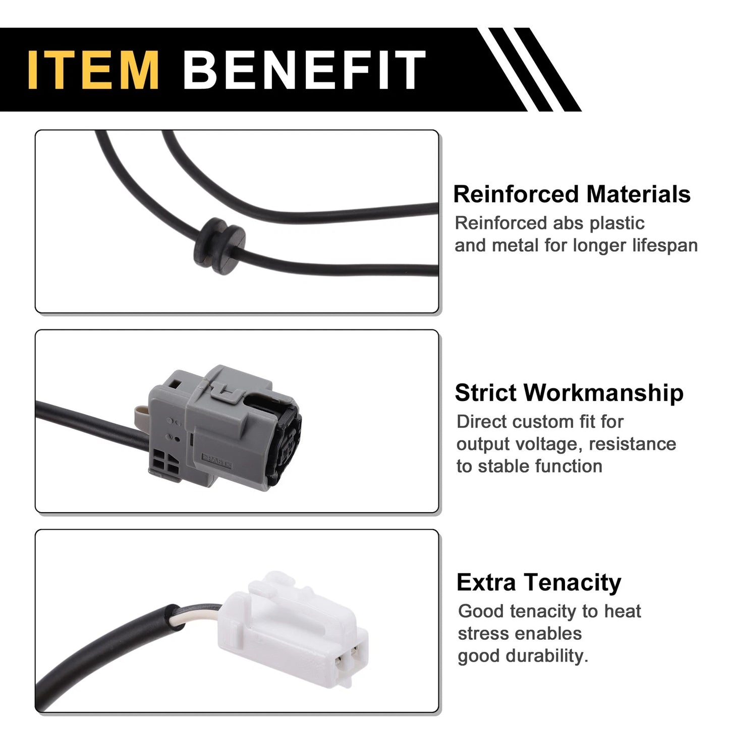 ABS Wheel Speed Sensor for Toyota Prius (2012-2015) 1 x Right Rear
