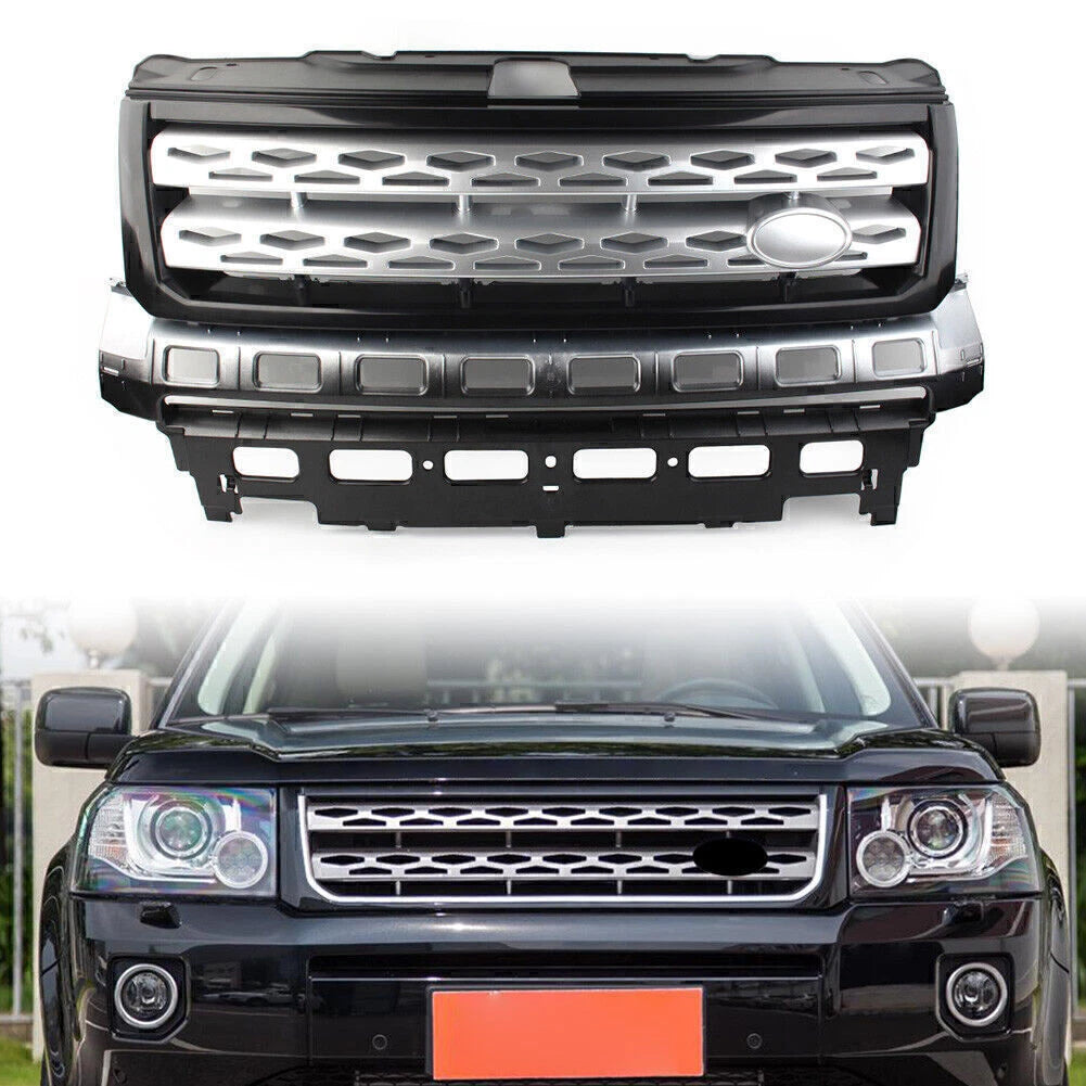 Black Front Grille Mesh for Land Rover Freelander 2 LR2 (2010-2016)