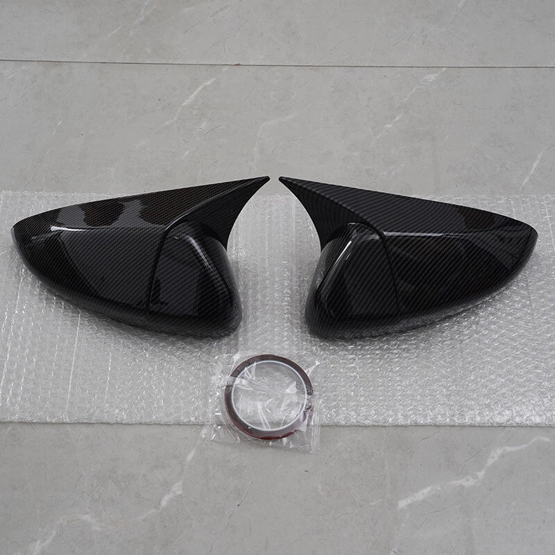 Carbon Black Ox Horn Style Rear View Mirror Cover for Honda Accord (2018-2021)