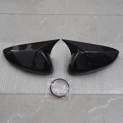 Carbon Black Ox Horn Style Rear View Mirror Cover for Honda Accord (2018-2021)