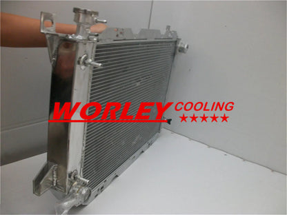 3 Row Aluminum Radiator for Ford F100 F150 F250 F350 Bronco V8 (1983-1997)