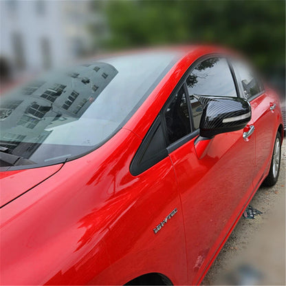 Carbon Fiber Ox Horn Rear View Mirror Cover for Honda Civic (2012-2015)