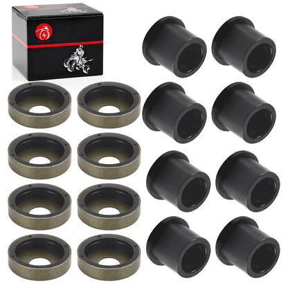 8x Front A-Arm Bushing + Cap Set for Polaris Predator 50 (2004–2007)