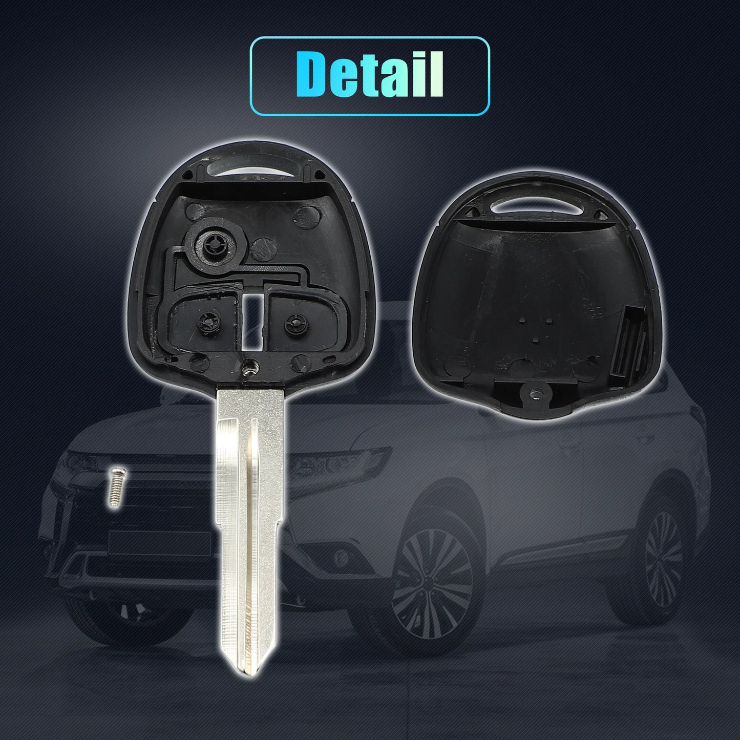 Keyless Entry Remote Key Housing for Mitsubishi (No Chip)
