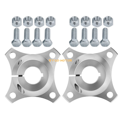 2 x Rear Aluminum Wheel Hubs / 1-1/4 for Go Kart