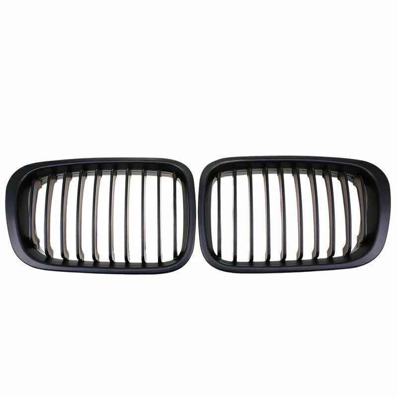 Matte Black Kidney Grille for BMW E46 320i 323i 325i 328i 330i (1998-2001)