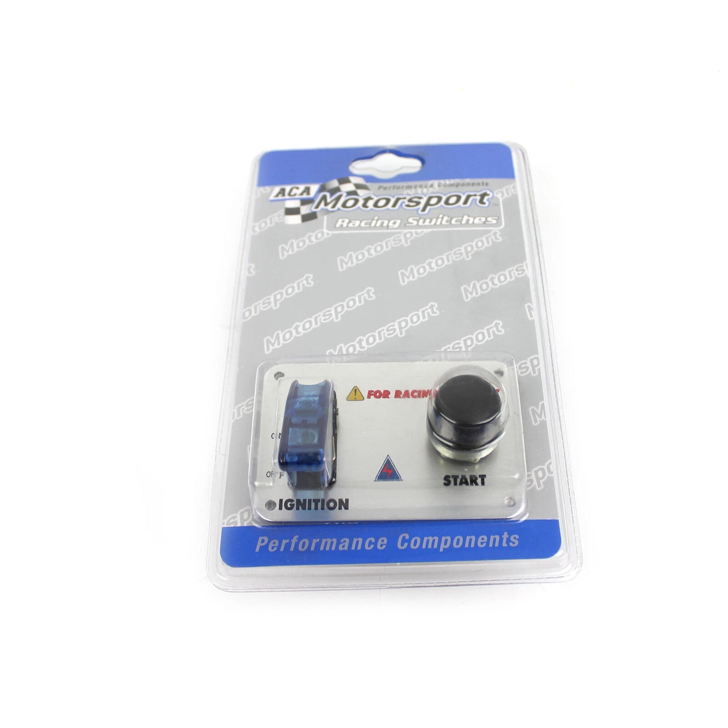 12v Push Button Start Blue Security Switch for ACA Motorsports (N/A)