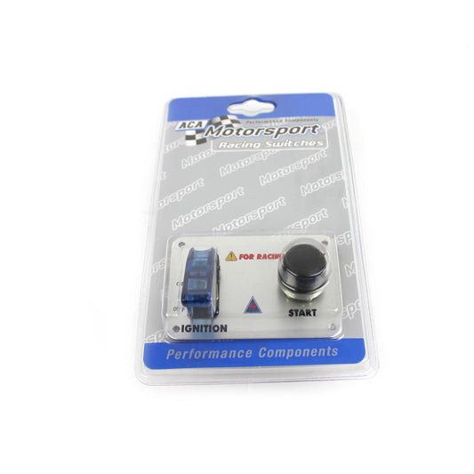 12v Push Button Start Blue Security Switch for ACA Motorsports (N/A)