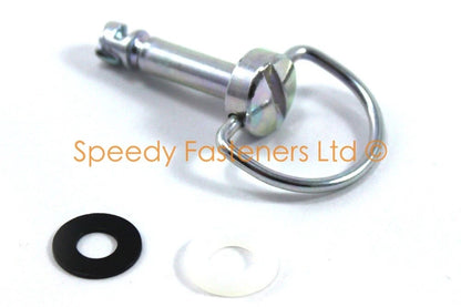 Stainless Fairing Bolts Dzus for Honda XR400 XR400M XR400R (1996–2004)