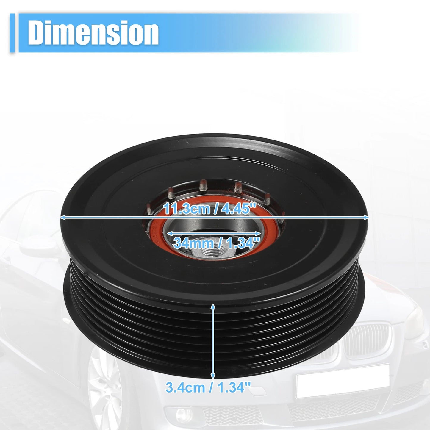 AC Compressor Clutch for BMW 328i 6Cyl 3.0L (2007-2013)