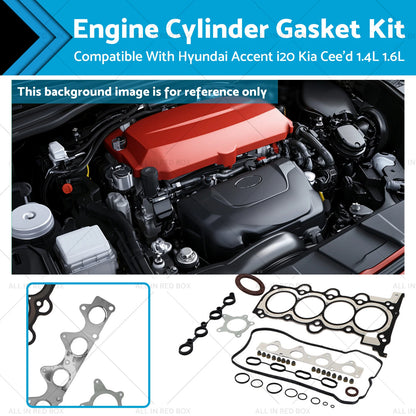 Engine Cylinder Gasket Kit for Hyundai Accent, i20, Kia Cee'd (2006-2019)