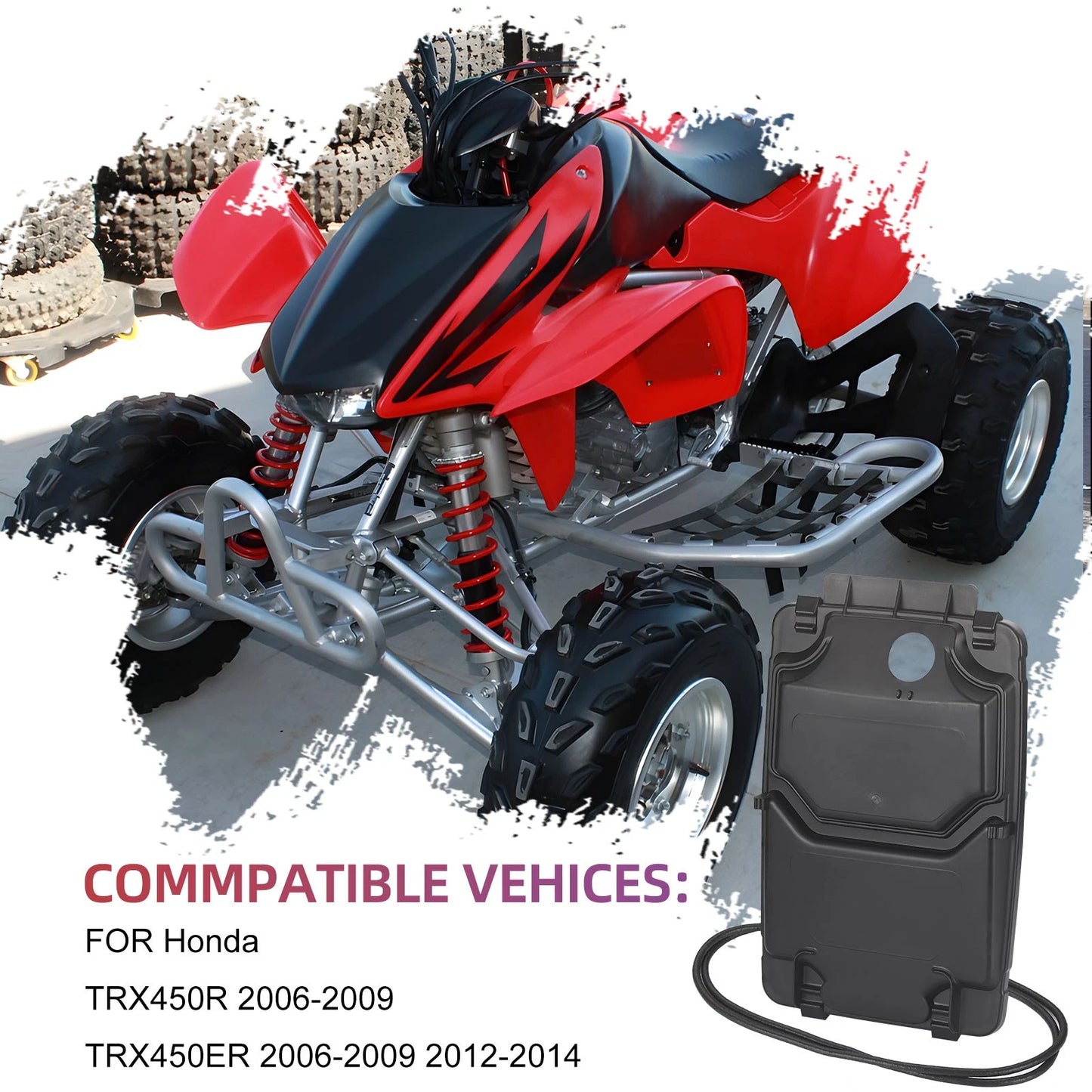Air Box Cover Lid & Seal for Honda TRX450R/TRX450ER (2004-2009)