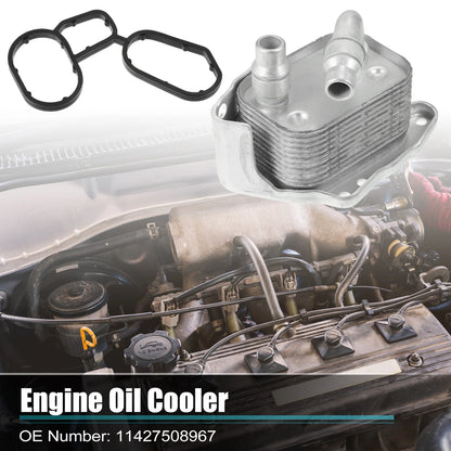 Oil Cooler Housing with Gasket Assembly for BMW 120i 318i