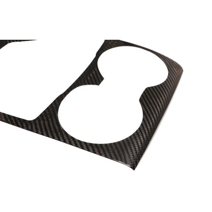 Real Carbon Fiber Console Gear Shift Panel Cover For Alfa Romeo Giulia 2020-2025