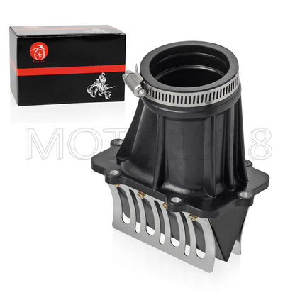 Flange Intake Socket Reed Valve for Ski-Doo Renegade/Skandic/Tundra/MXZ X 600 HO