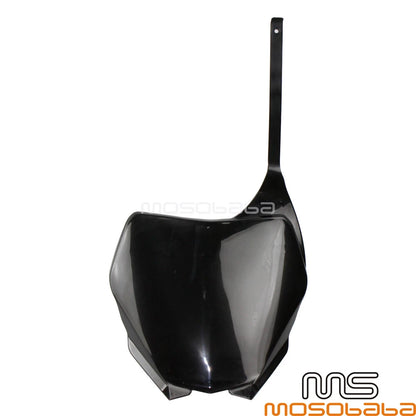 Front Number Plate Black for Yamaha YZ125 YZ250 WR250F WR450F (2007-2014)