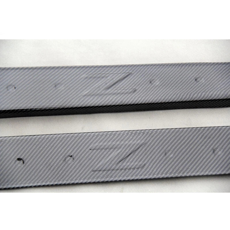 Real Carbon Fiber Door Sill Plate Strip Trim for Nissan 350Z Z33 2003-2008
