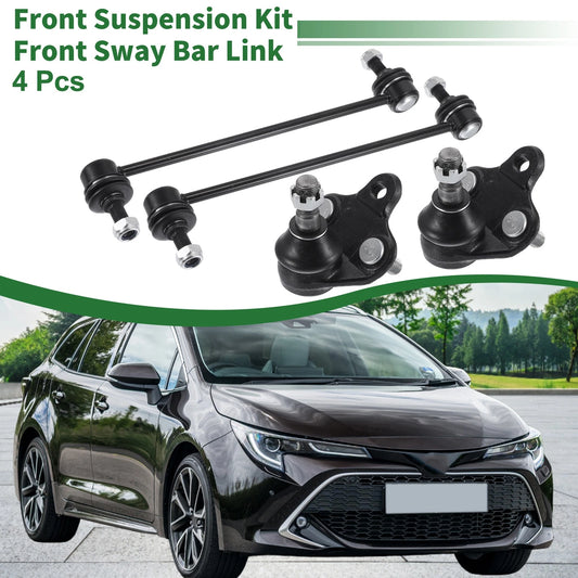 4pcs Front Suspension Sway Bar Link Lower Ball Joint for Toyota RAV4