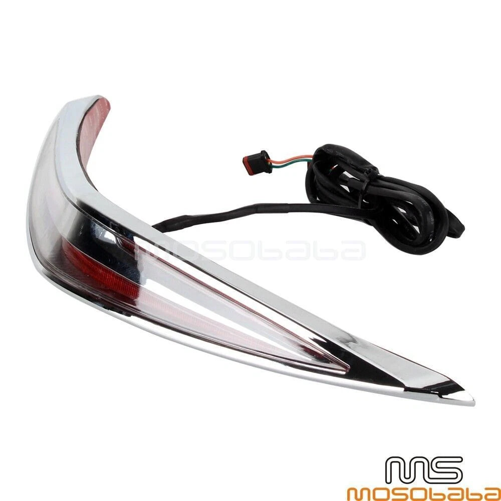 Chrome LED Turn Signal Brake Light for Honda Goldwing 1800 GL1800 (2018-2023)