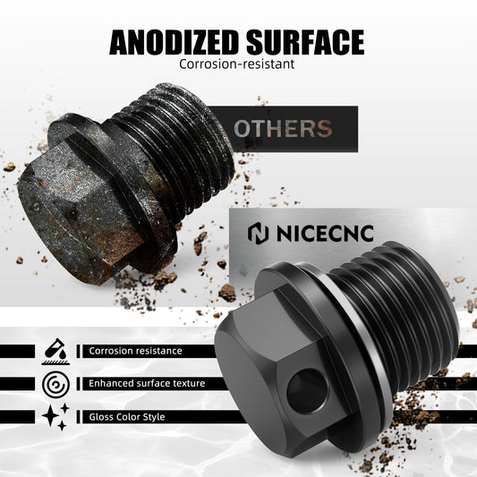 14mm Oil Drain Plug Bolt for Suzuki DR650S/DR650SE (1996-2024)