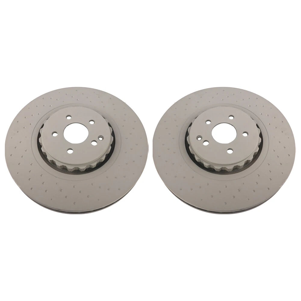Front Brake Rotors for Mercedes S63 S65 Cl63 Cl65 AMG (2007–2013, 2008–2014)