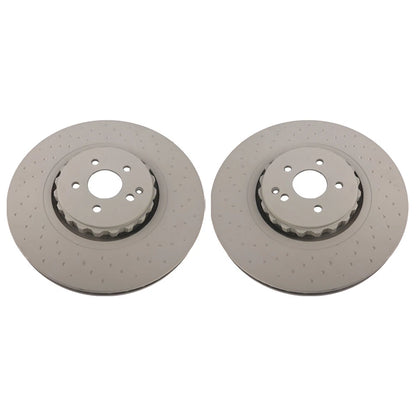 Front Brake Rotors for Mercedes S63 S65 Cl63 Cl65 AMG (2007–2013, 2008–2014)