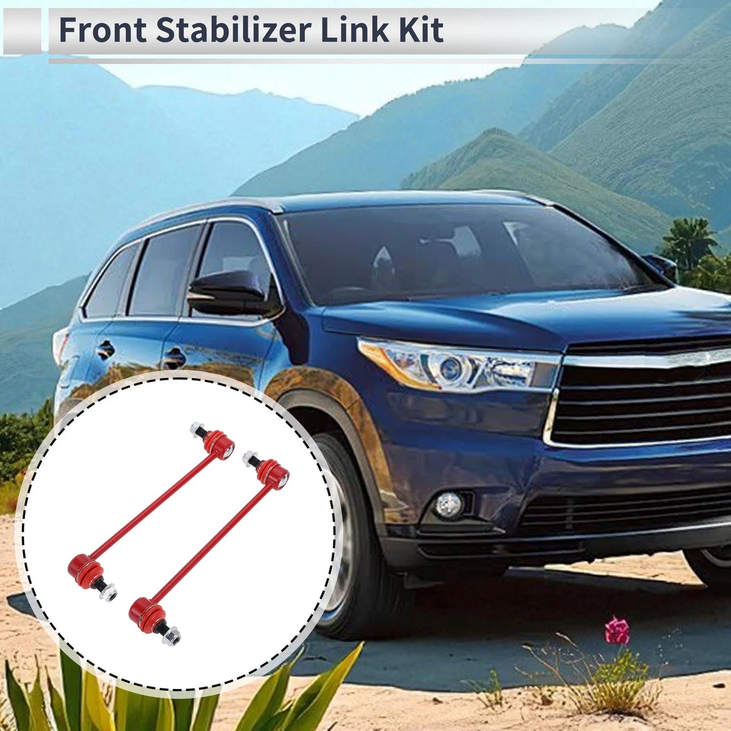 2 x Front Stabilizer Bar Links for TOYOTA AVALON (2005–2012)