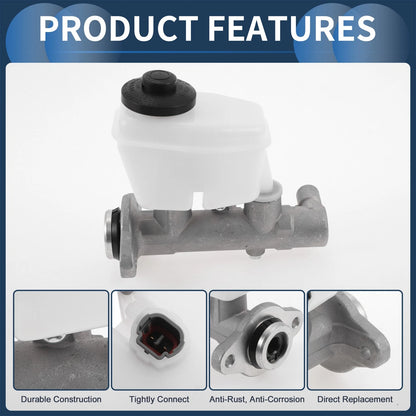 Brake Master Cylinder with Reservoir for Toyota Hilux V Pickup (2005-2015)
