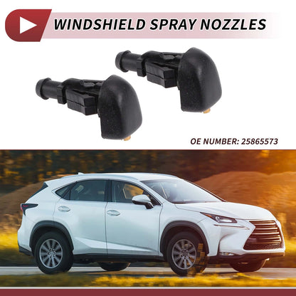 2 x Front Windshield Washer Nozzle for Buick LaCrosse (2010–2016)