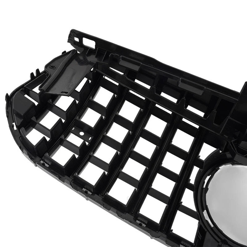GTR Front Grille for 2024 Benz W167 GLE350 GLE450 GLE580 GLE53 Chrome