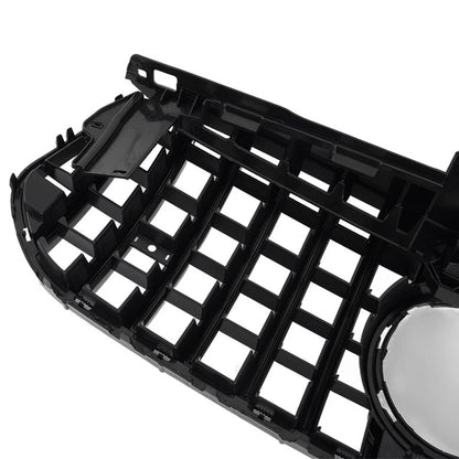 GTR Front Grille for 2024 Benz W167 GLE350 GLE450 GLE580 GLE53 Chrome