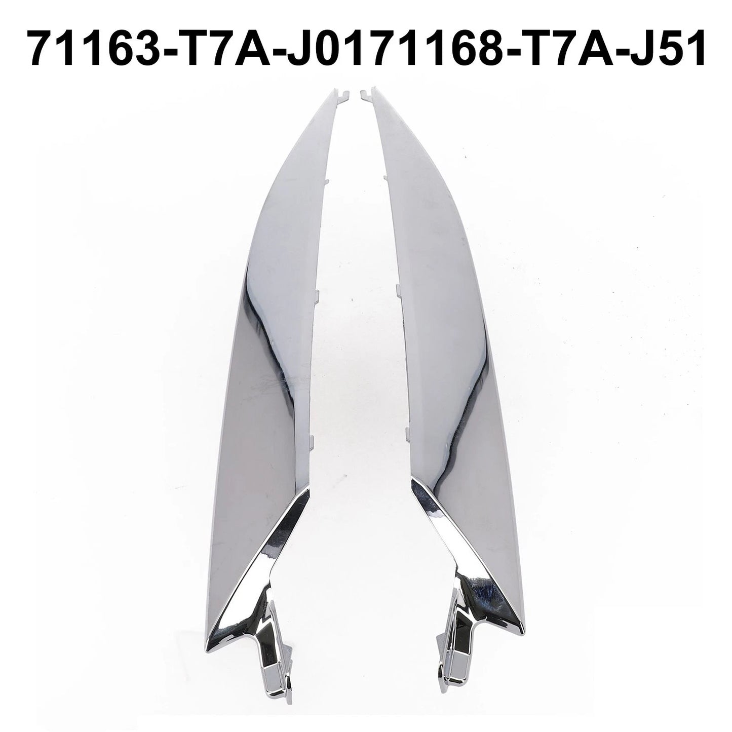 Chrome Grille & Headlight Trim for Honda HR-V (2019–2021)