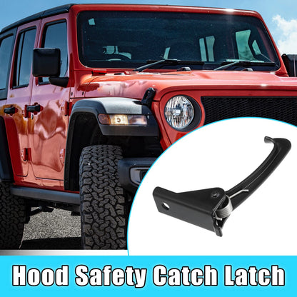 Hood Safety Catch Latch Lock Hook for Jeep Wrangler (2007-2017)