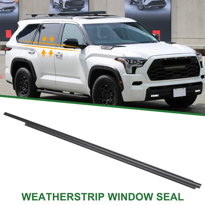 Front Left Weatherstrip Window Seal for Toyota Sequoia (2008-2022)
