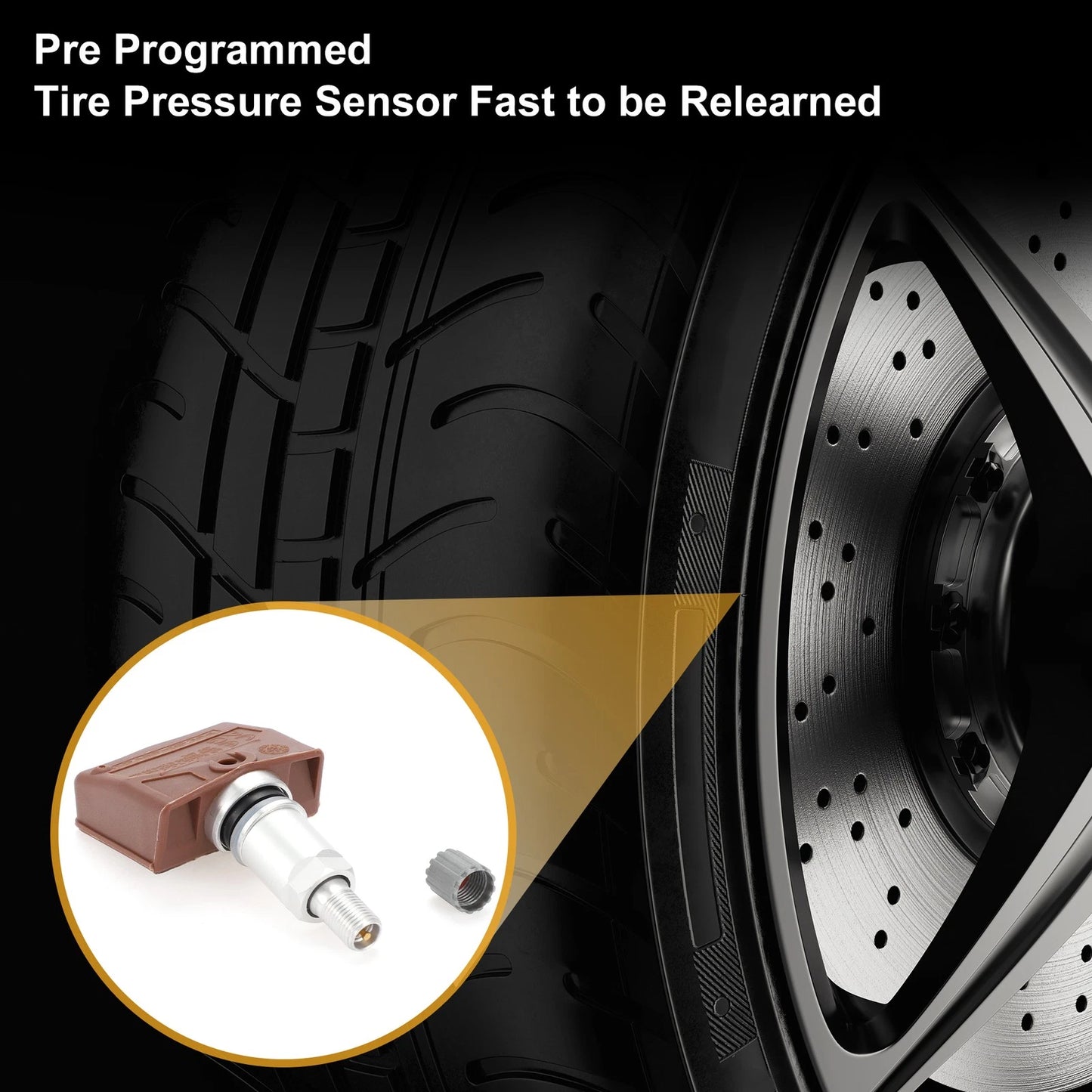 Tire Pressure Sensor 1x for Chevrolet Corvette (2014-2019)