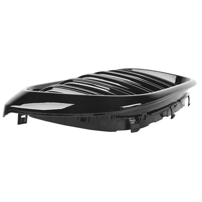 Gloss Black Front Bumper Bar Kidney Grille for BMW X3 X4 (2018-2023)