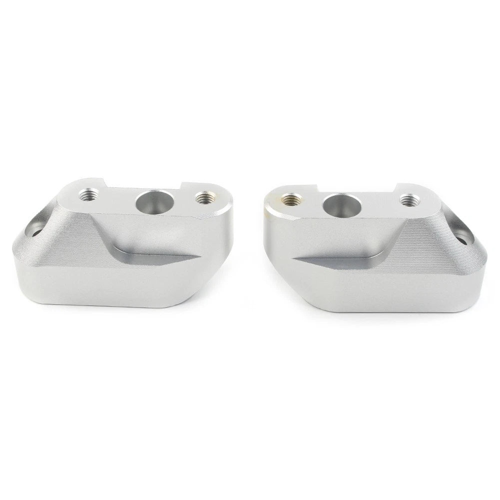 CNC Handlebar Mounts Clamps Risers Chrome for BMW R1200RS (2015-2018)