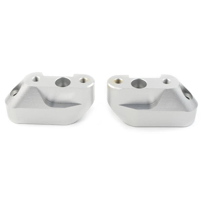 CNC Handlebar Mounts Clamps Risers Chrome for BMW R1200RS (2015-2018)
