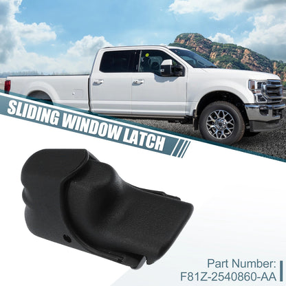 Rear Manual Sliding Window Lock Latch for Ford F250 F350 F450 F550 (1999-2007)